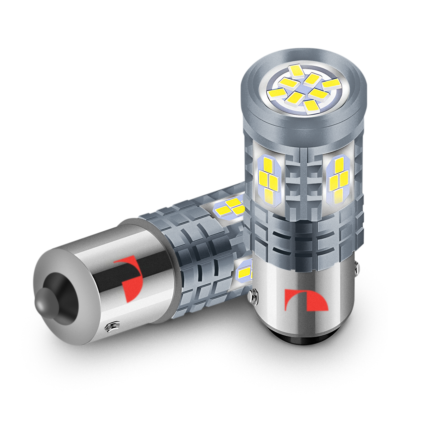 Nakamichi LED-Glühbirne 1156 / P21W 24-SMD 3020 Chipsätze, LED-Ersatzbirnen für Außen-Rückfahrblinkleuchten von Autos (1156 | 24 LEDs)