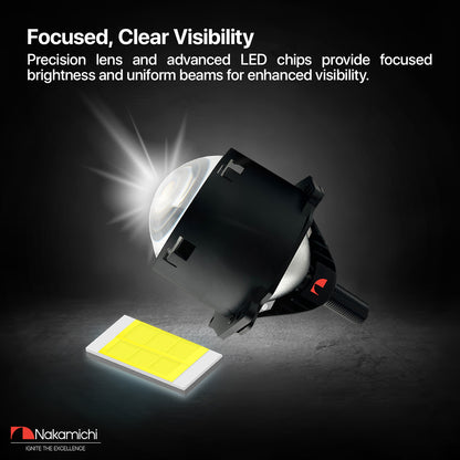 Kit Fari LED Nakamichi 20.000 Lumen Per Auto - H4, H7, 9005, 9006 - Foto 9